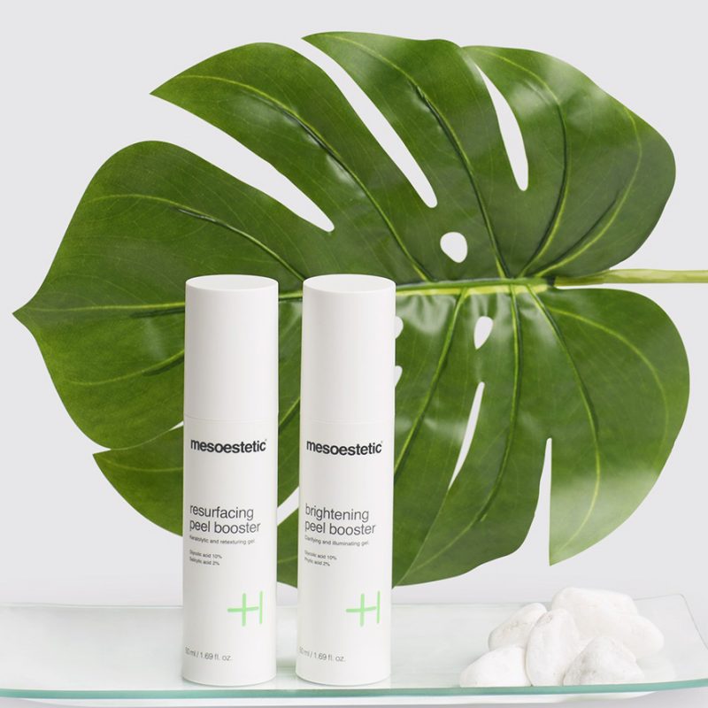 Brightening peel booster